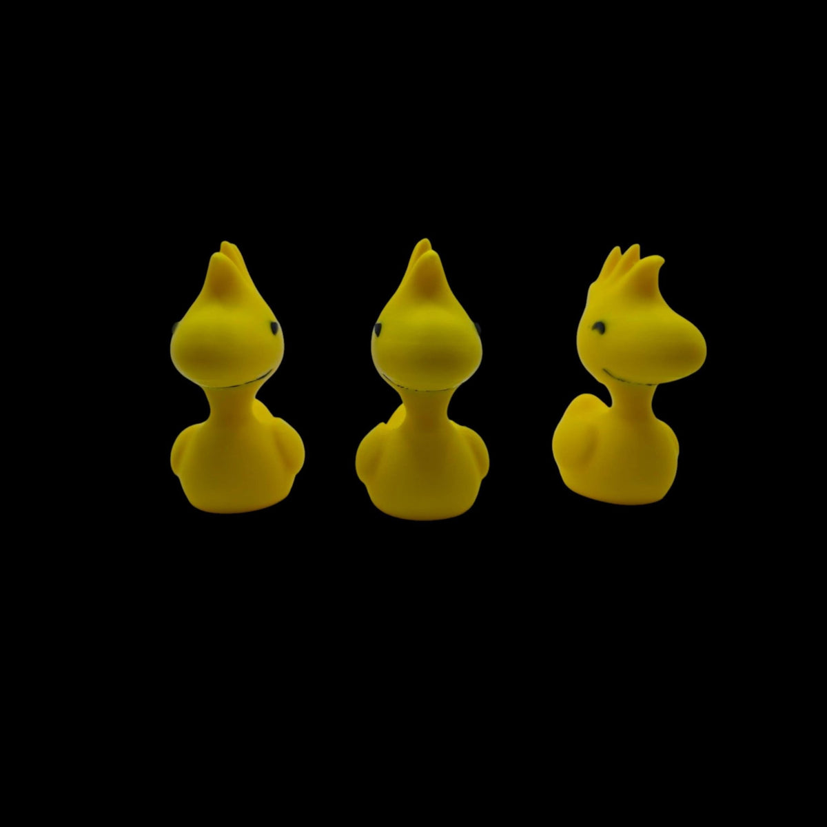Woodstock Peanuts Duck Figurine, Yellow Bird Statue for Desk Decoration - JM Designs